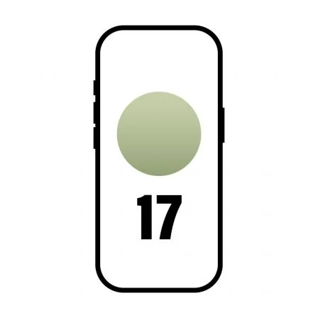 Apple iPhone 17 256GB Smartphone 6.3" Super Retina XDR ProMotion 120Hz 5G Cámara 48MP Verde Salvia Chip A19 iOS 26 MG6N4QL/A Apple iPhone 17 256GB Smartphone 6.3" Super Retina XDR ProMotion 120Hz 5G Cámara 48MP Verde Salvia Chip A19 iOS 26 MG6N4QL/A